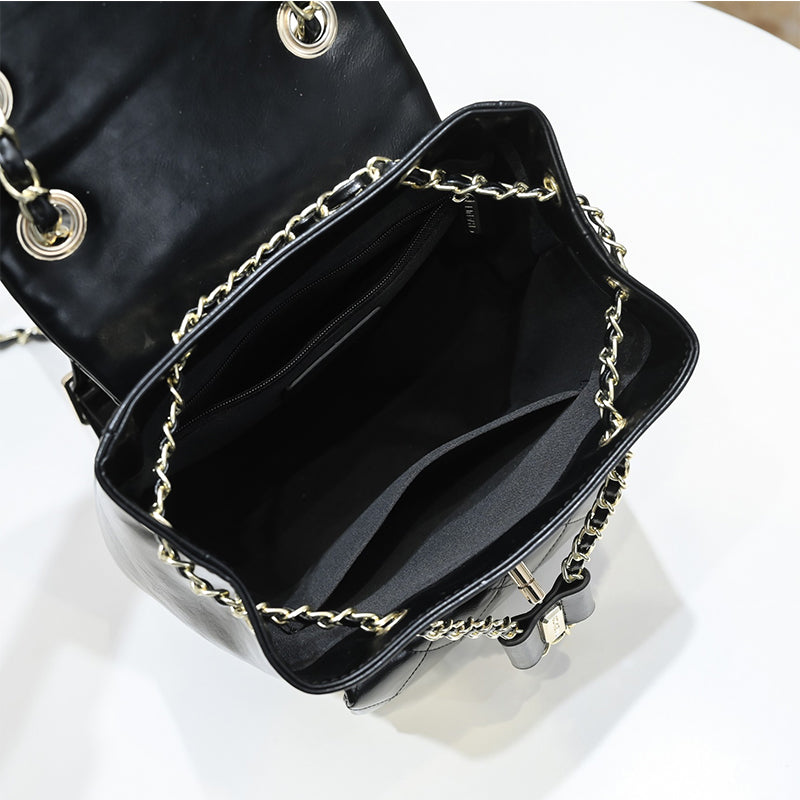 3C167BDE Stylish leather backpacks
