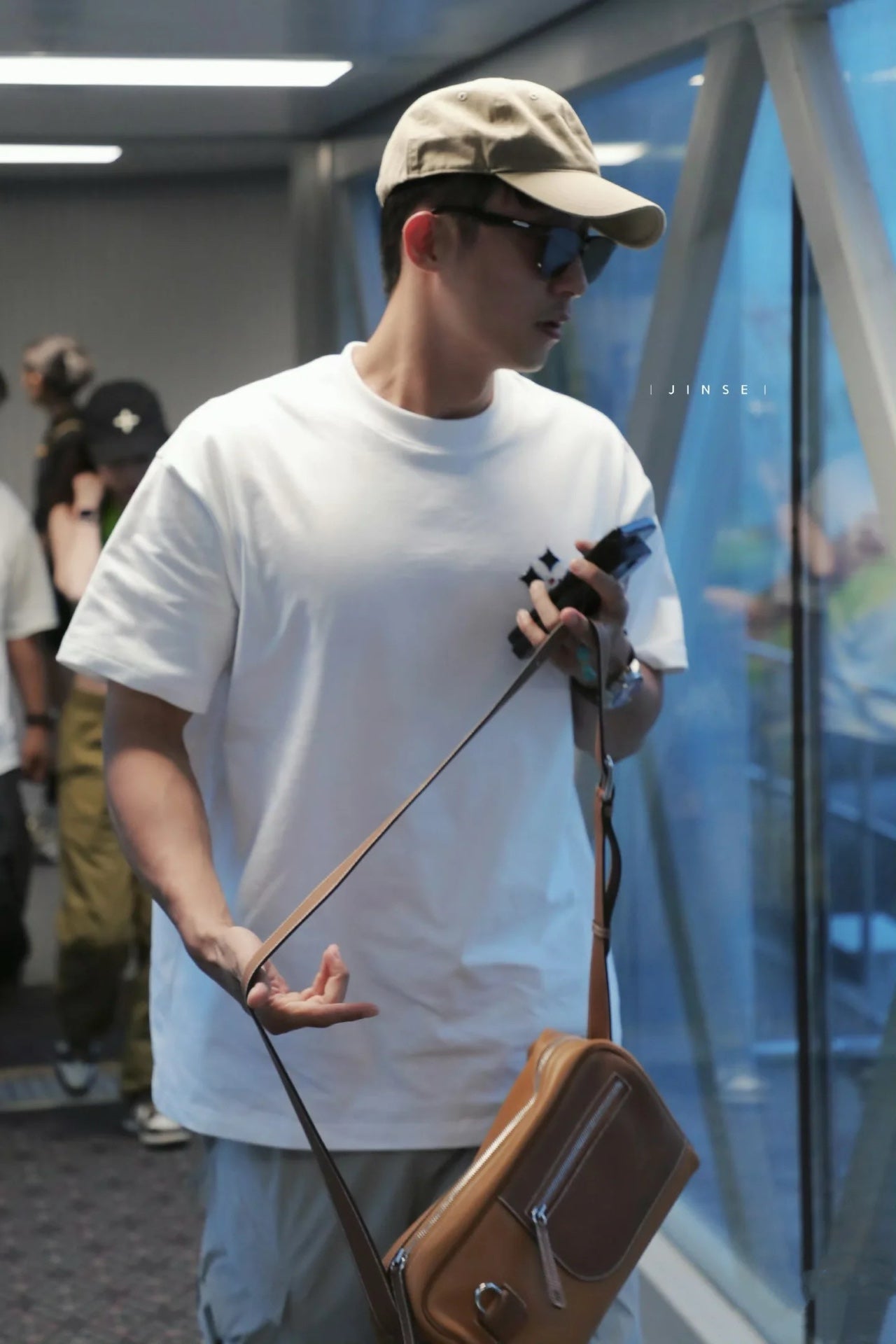 1XH69BDE Stylish leather bag )