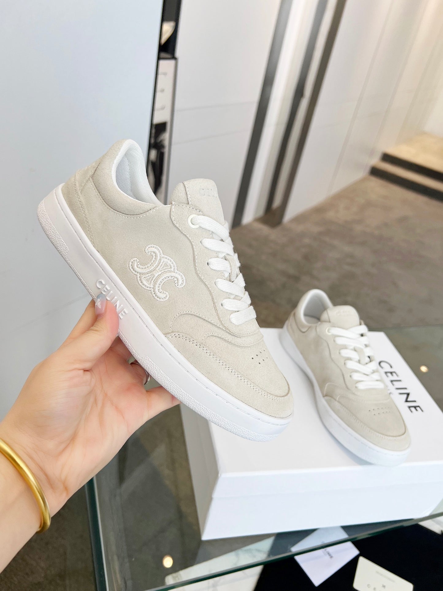 285ZN154ZDE Stylish  leather Shoes
