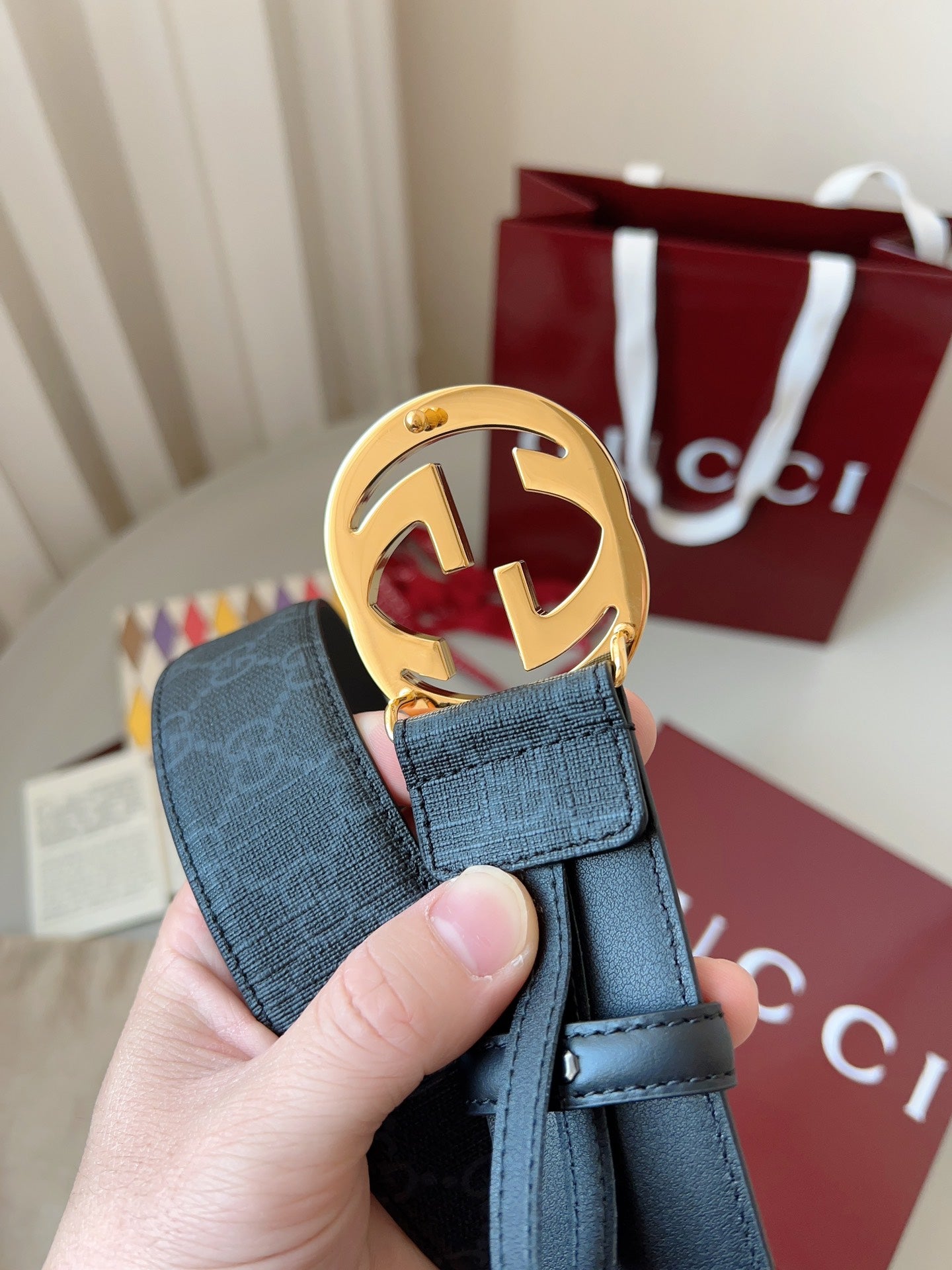 195NB2PDE Stylish high-quality leather belt