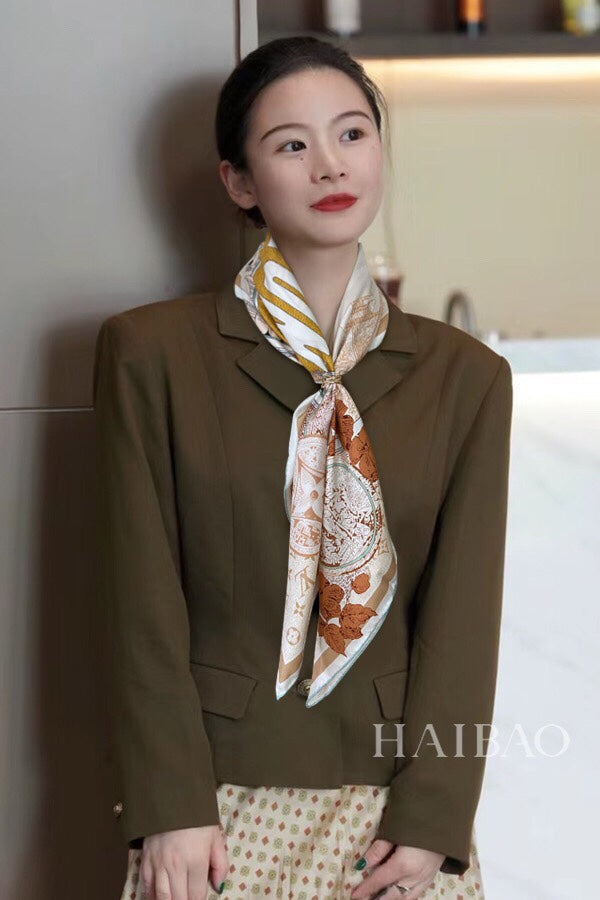 155NE98WDE Stylish Silk Scarve