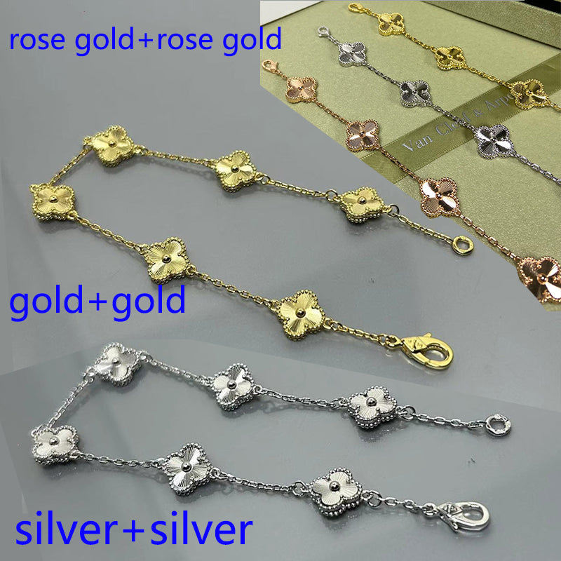 5XVA183KDE Stylishbracelets 6 flowers mini size 0.9cm flower