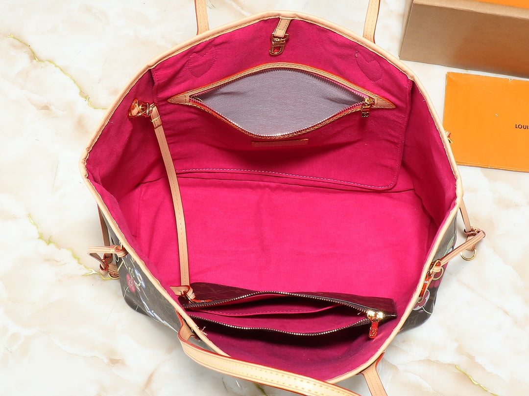 1WE75BDE Stylish leather bag
