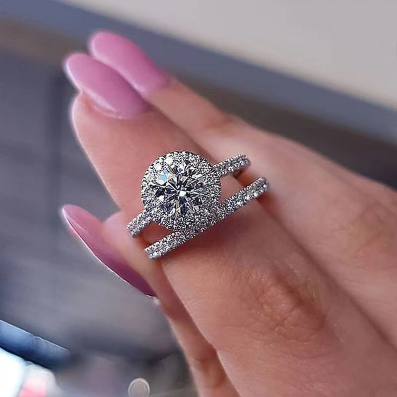 PYA36JDE Stylish  Diamond Ring High Quality Wedding Ring