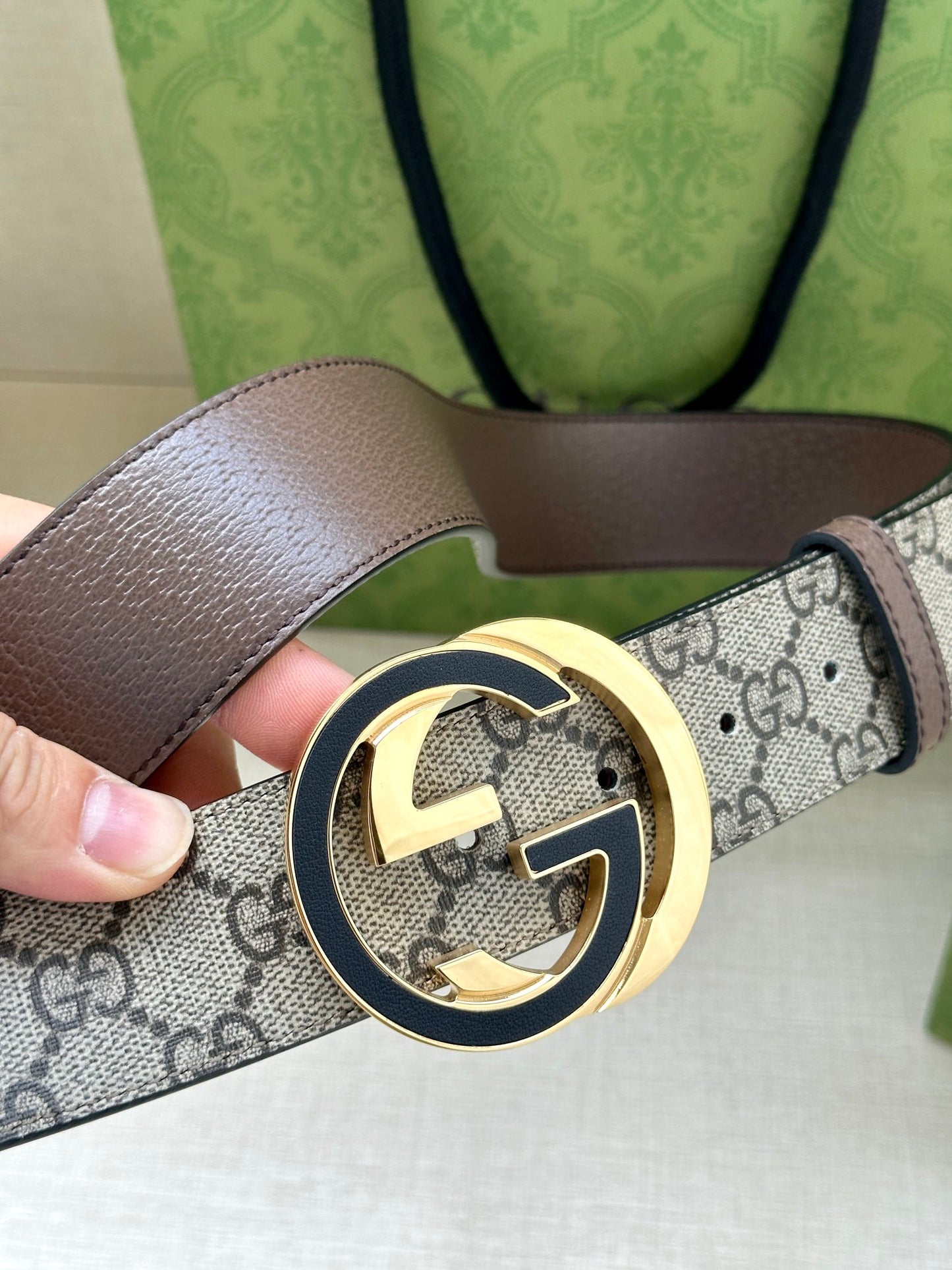 195NB1PDE Stylish high-quality leather belt