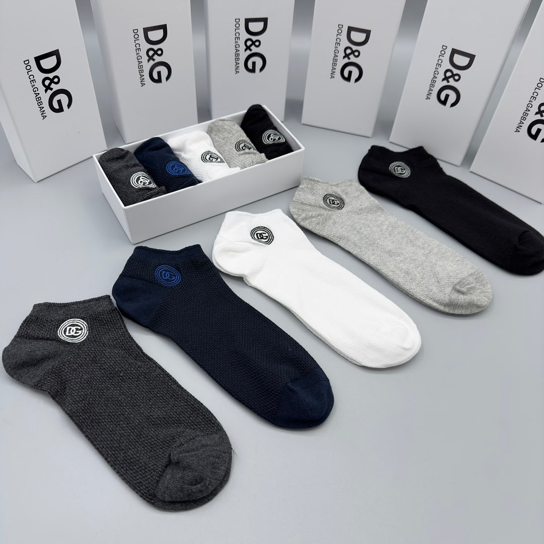 235QA32SDE Stylish socks(5 pairs )