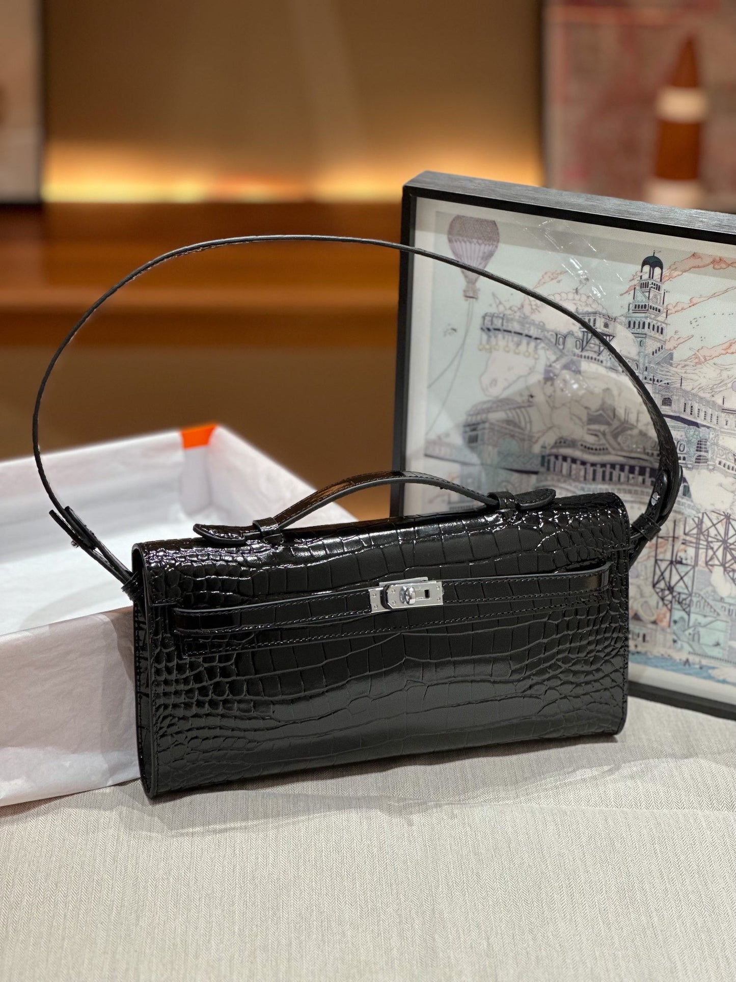 1XH68BDE Stylish leather bag