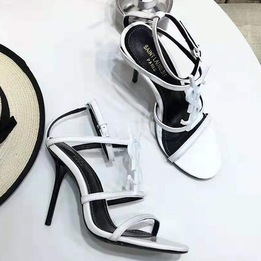 285ZSL30ZDE Stylish leather  High heels(Heel height10.5CM)