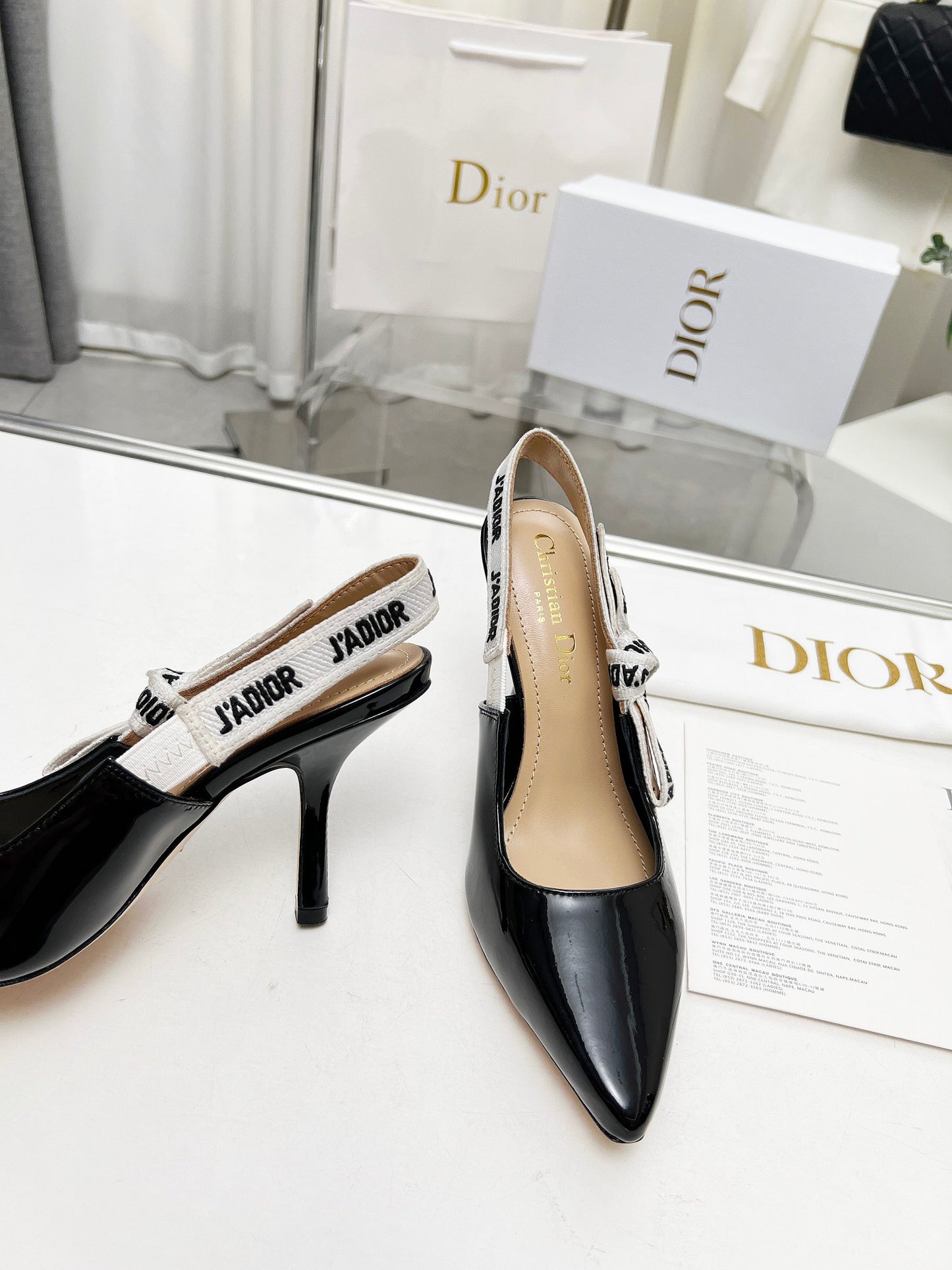 255QD44ZDE Stylish leather High heels