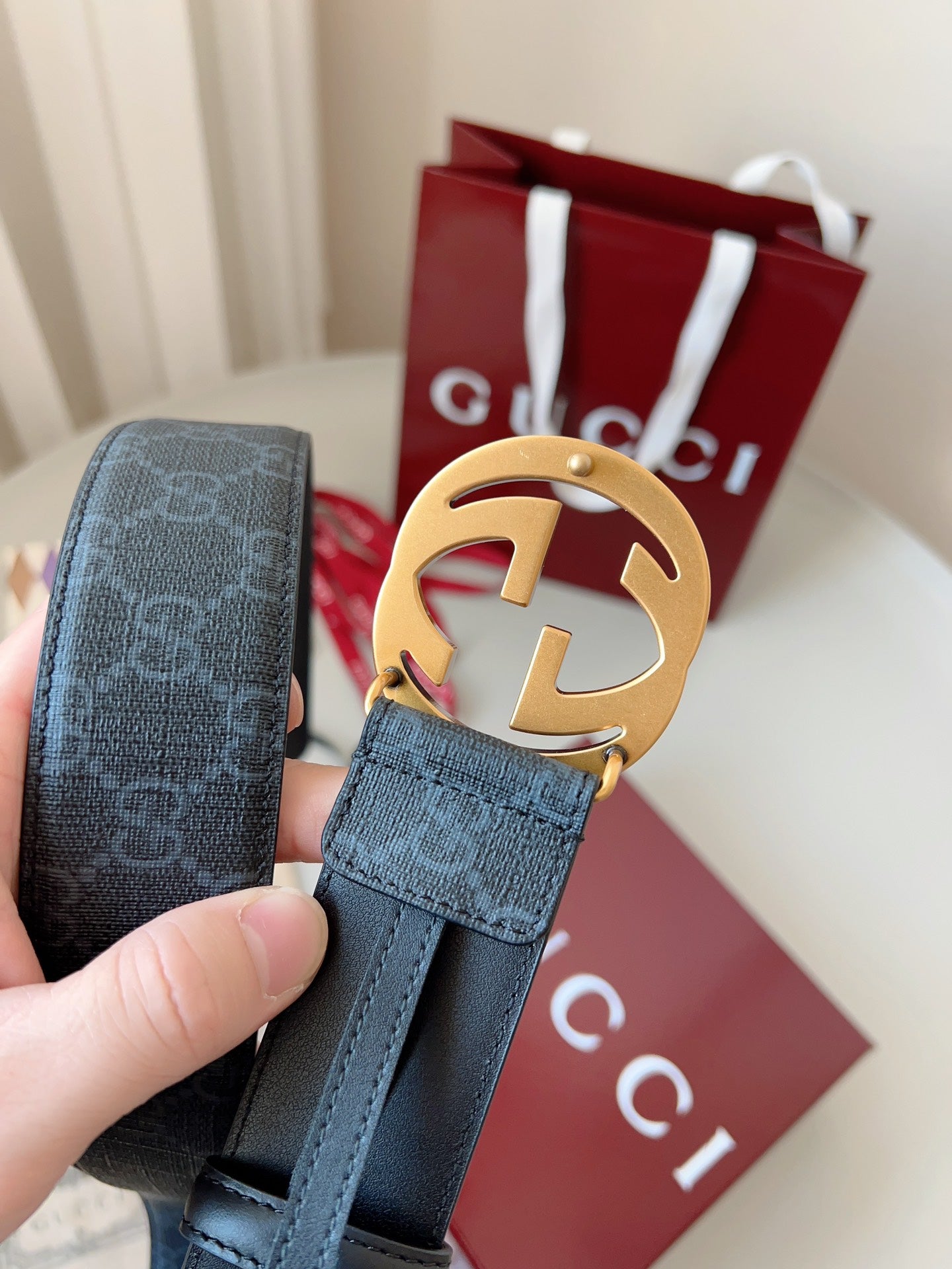 195NB2PDE Stylish high-quality leather belt