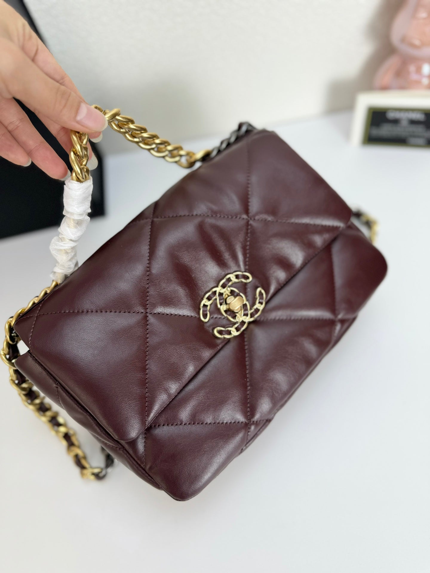 1WC85BDE Stylish leather bag