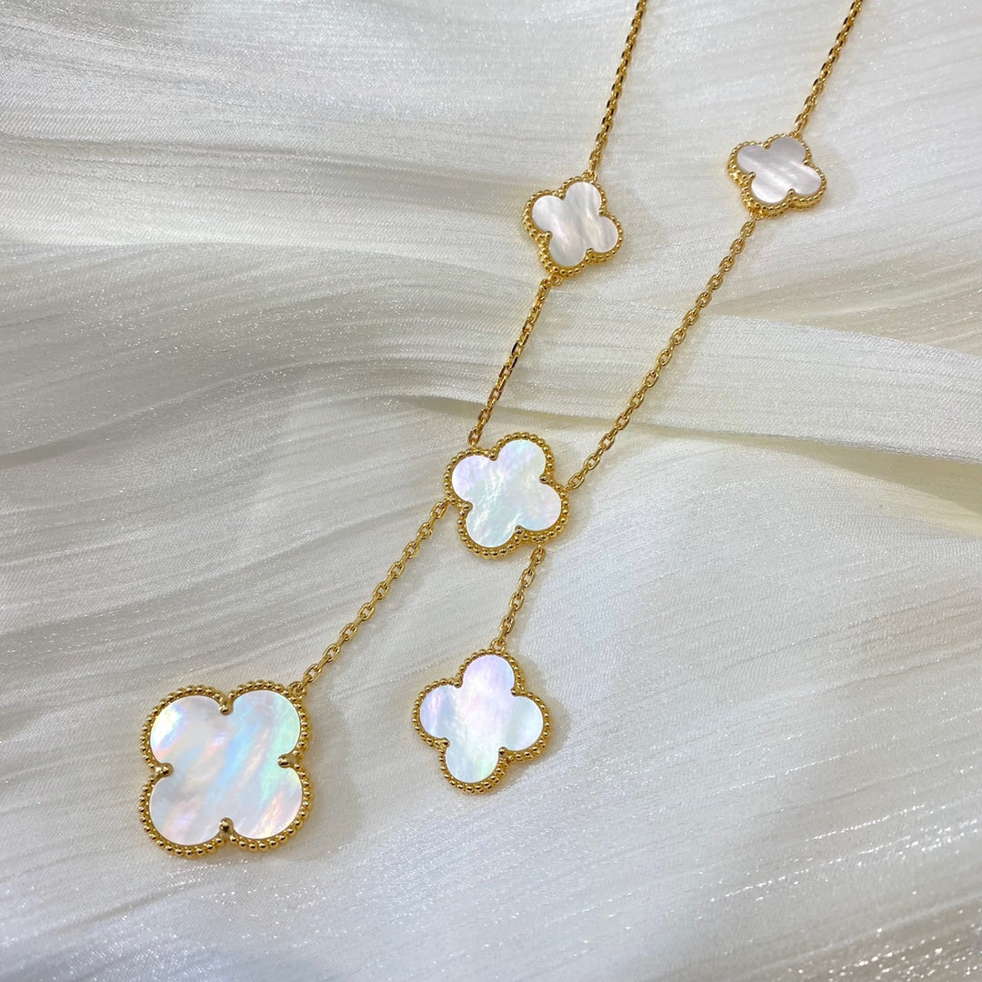 5XVA182KDE Stylish  6 flowers necklaces