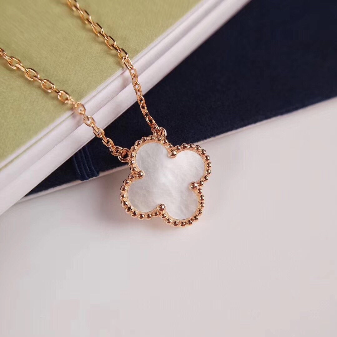 5XVA184XDE Stylish  1 flower necklace