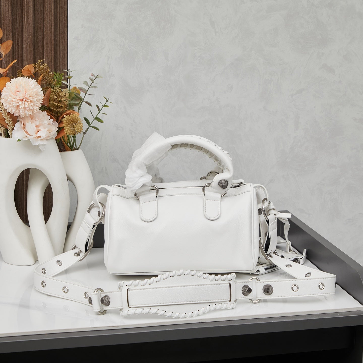 2WJ21BDE Stylish leather bag