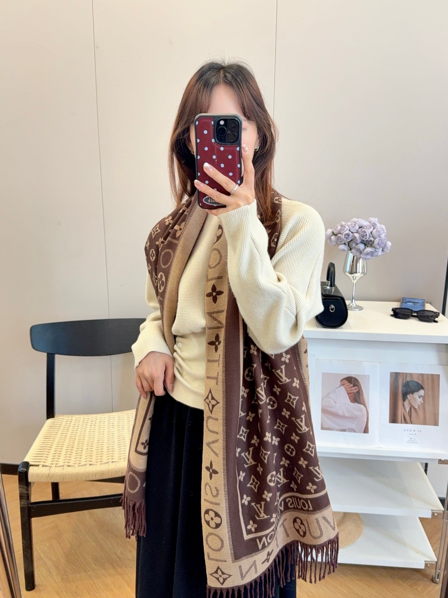 185ZE34WDE Stylish Winter Scarves