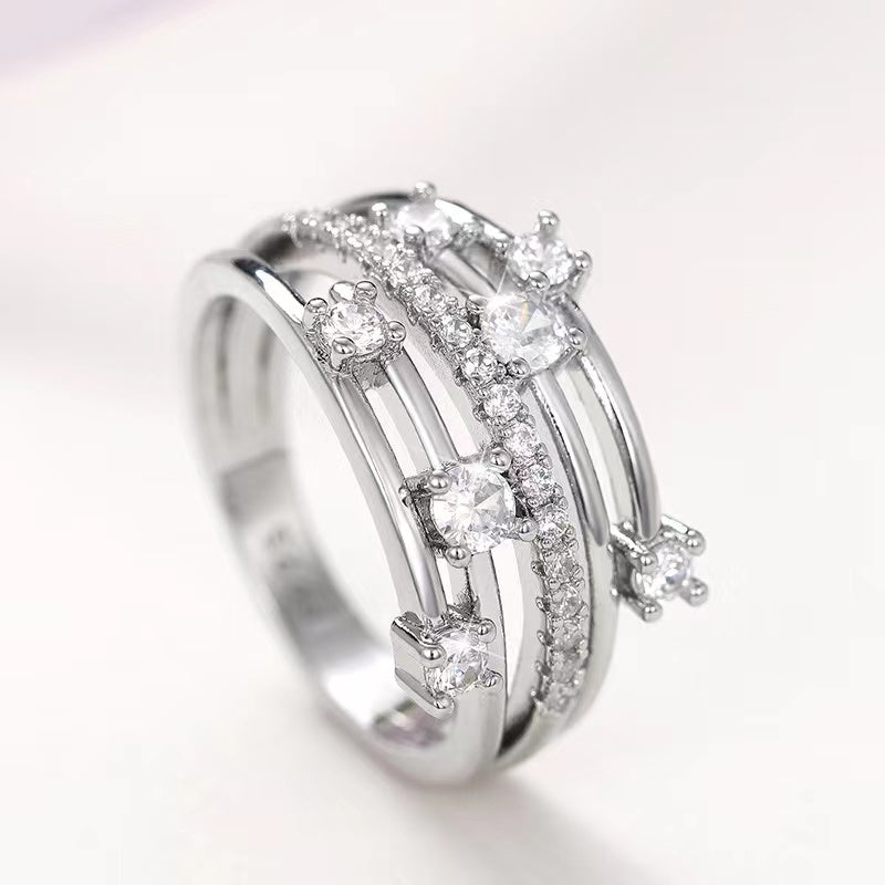 PYA35JDE Stylish Diamond Ring High Quality Wedding Ring