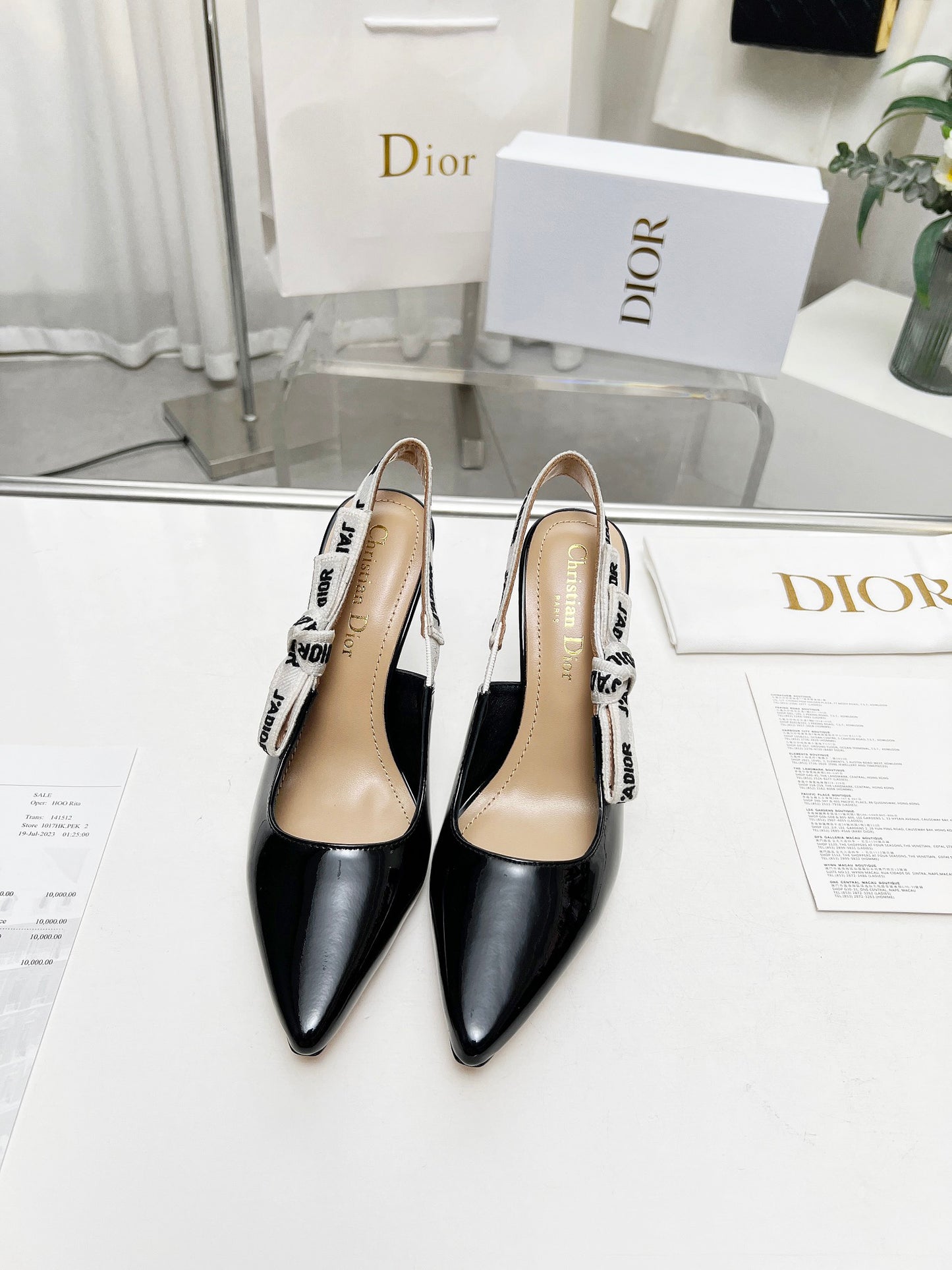 255QD44ZDE Stylish leather High heels