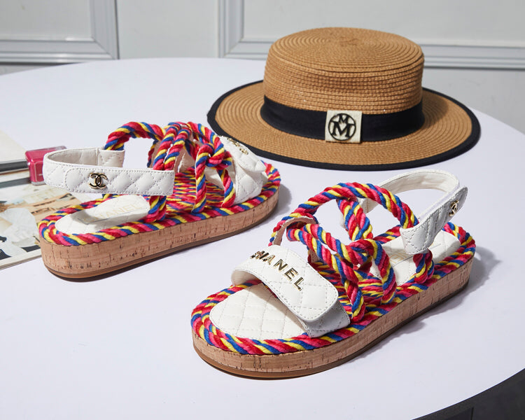 245RC13ZDE Stylish genuine leather sandals