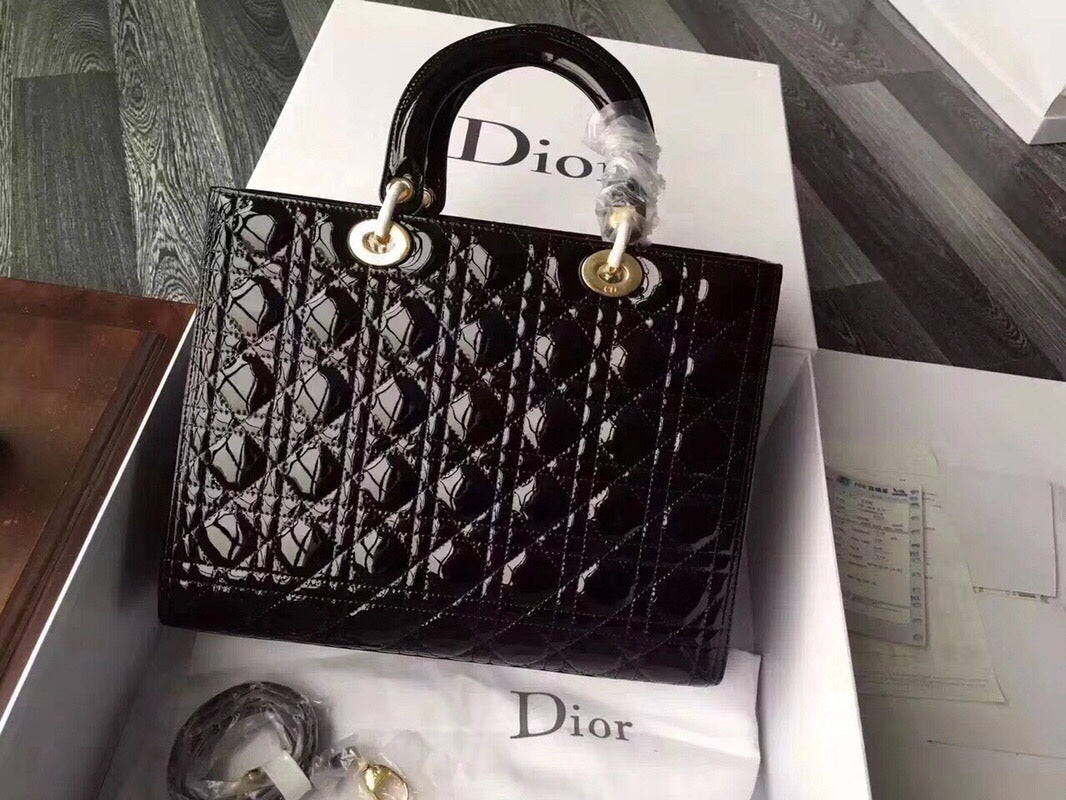 1XD55BDE Stylish leather bag (32cm)