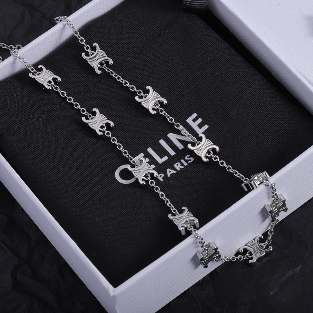 1NCL165XDE Stylish necklace bracelet