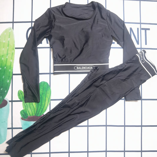 14J157YDE Stylish Long sleeve swimsuit