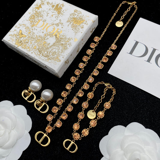 175RD15XDE Stylish Necklaces . Bracelets . Earrings