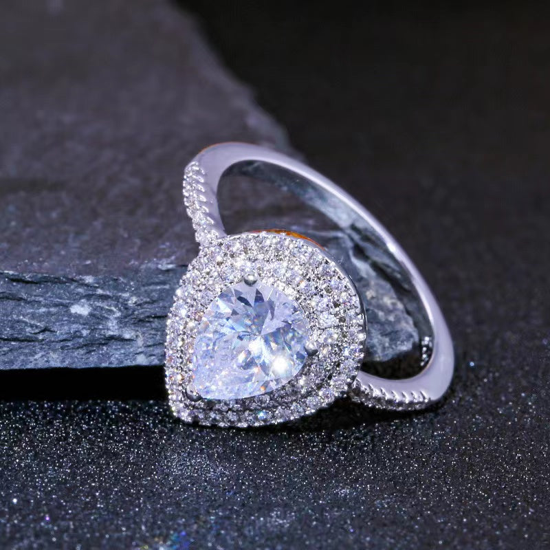 PYA12JDE Stylish  Diamond Ring High Quality Wedding Ring