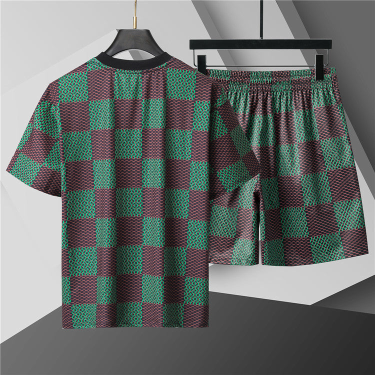 135WE111UDE Stylish shirt and shorts set