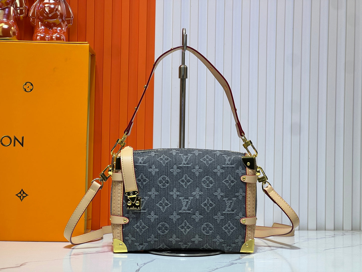 155NE20BDE Stylish canvas denim bag