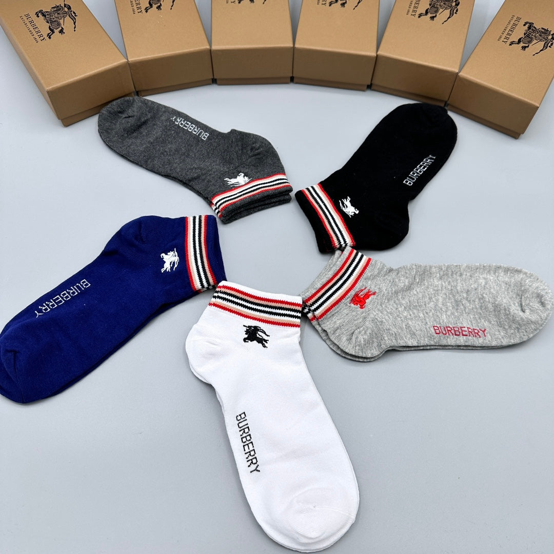 235QH39SDE Stylish socks(5 pairs )