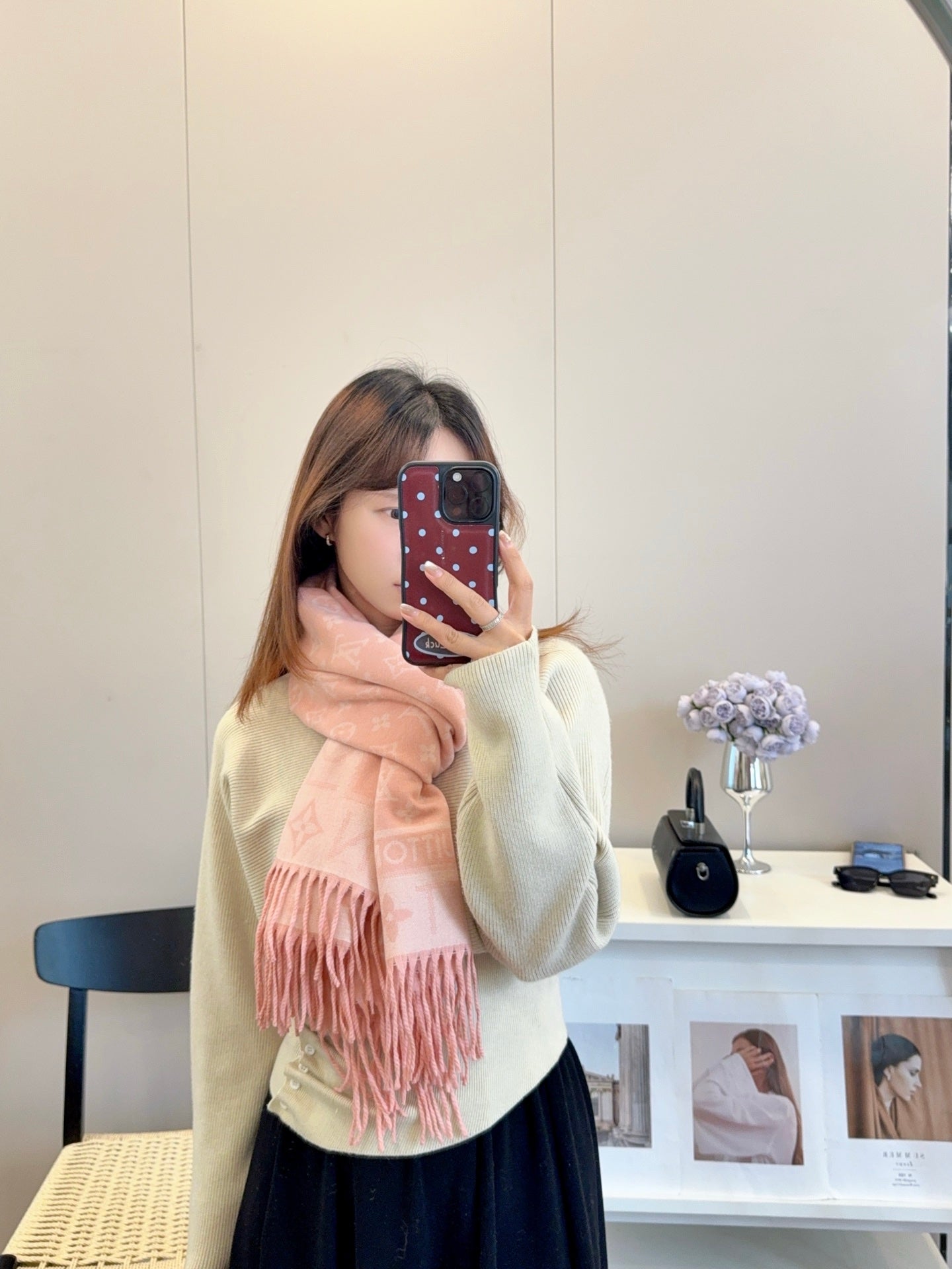 185ZE34WDE Stylish Winter Scarves