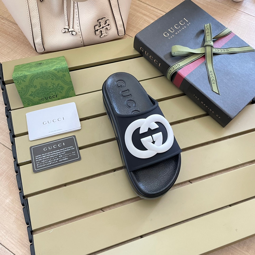 14B202ZDE Stylish Slippers Inner heightening insole 5cm