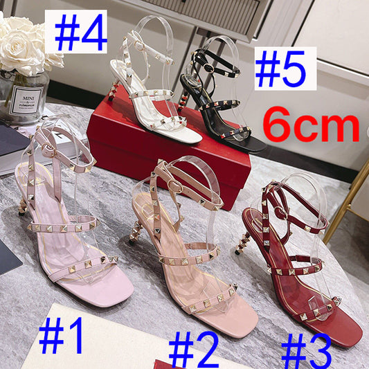 285ZVL21ZDE Stylish leather  High heels (Heel height 6CM)