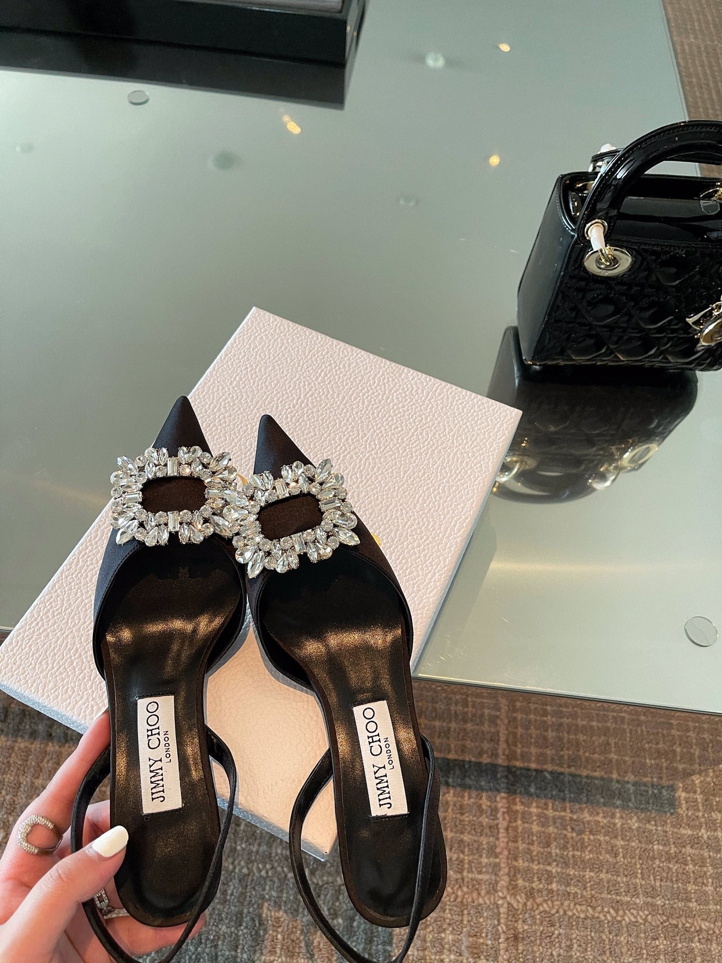14D61ZDE Stylish High heels Heel height 6cm 8cm