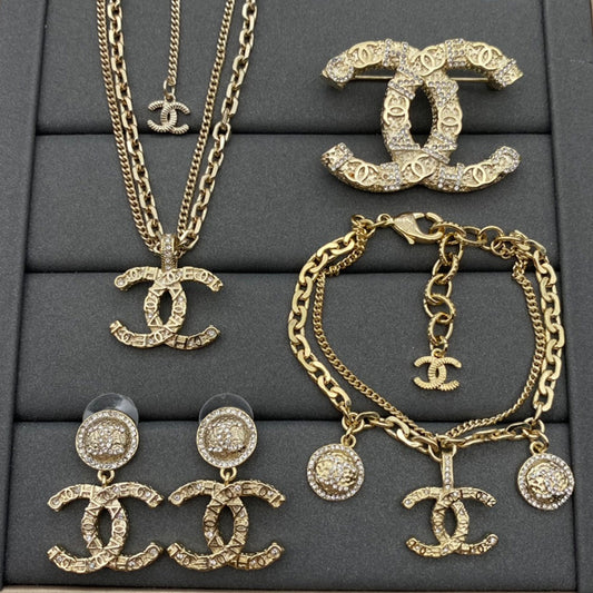 1NC116XDE Stylish  necklace bracelet brooch earrings