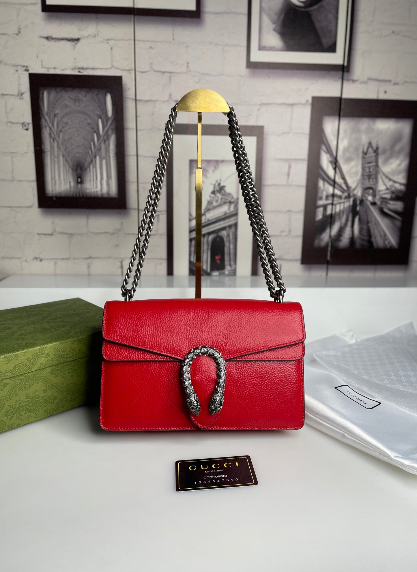1XB458BDE Stylish leather bag