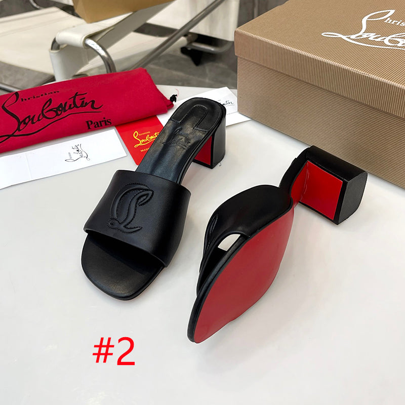 JXA27ZDE Stylish leather High heels Heel height 5.5cm