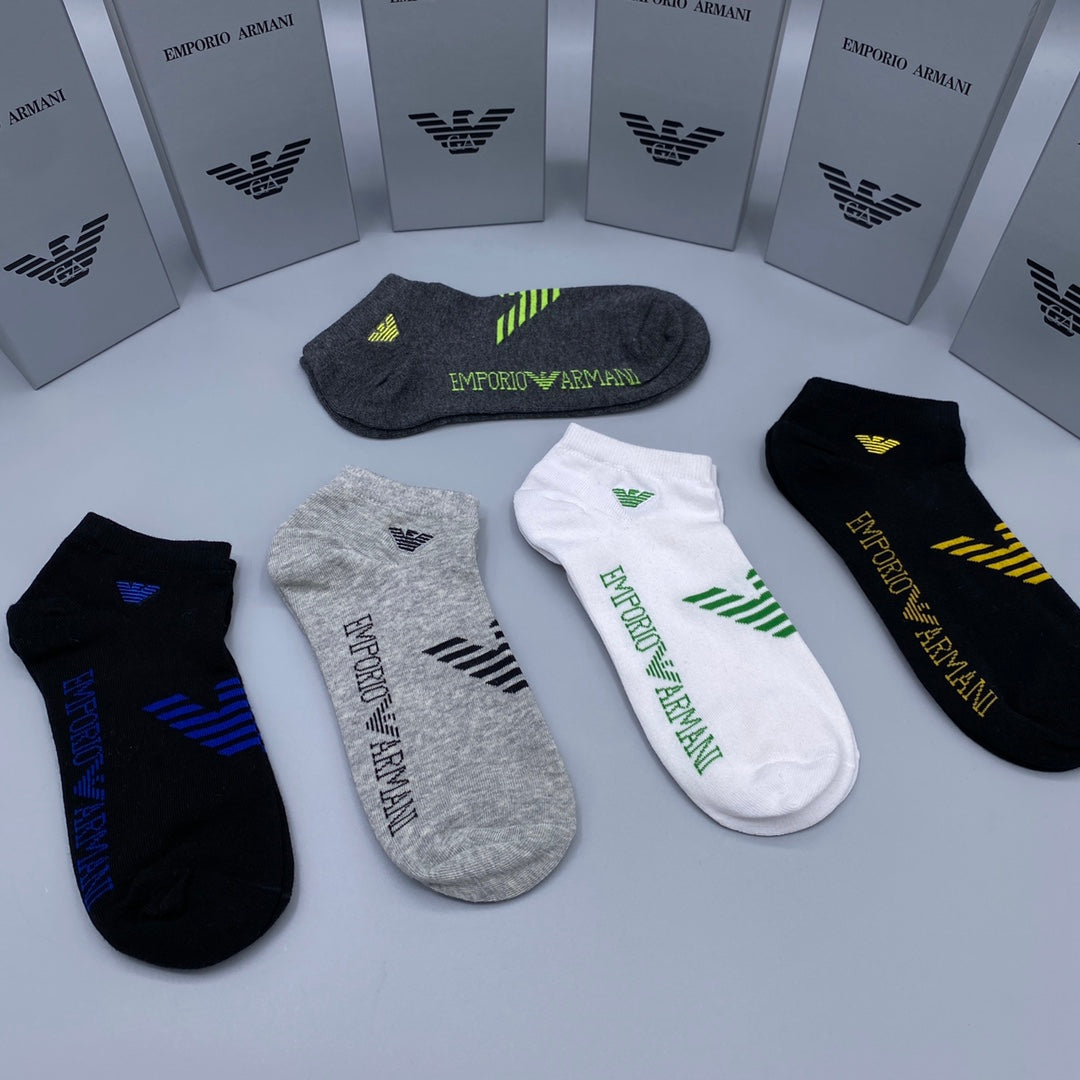 135RA1SDE Stylish socks（5 pairs）