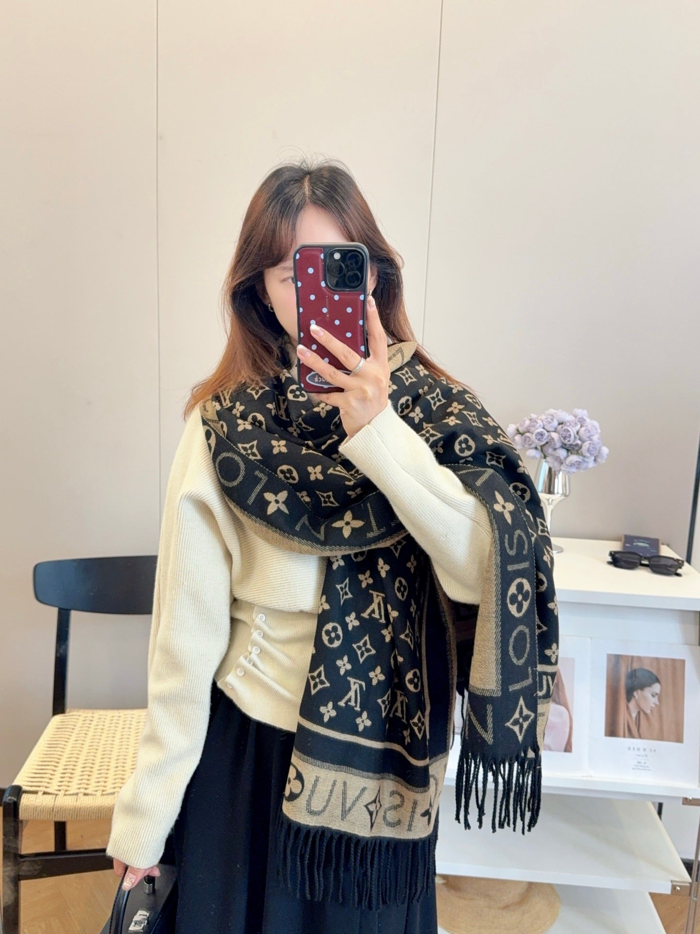 185ZE34WDE Stylish Winter Scarves