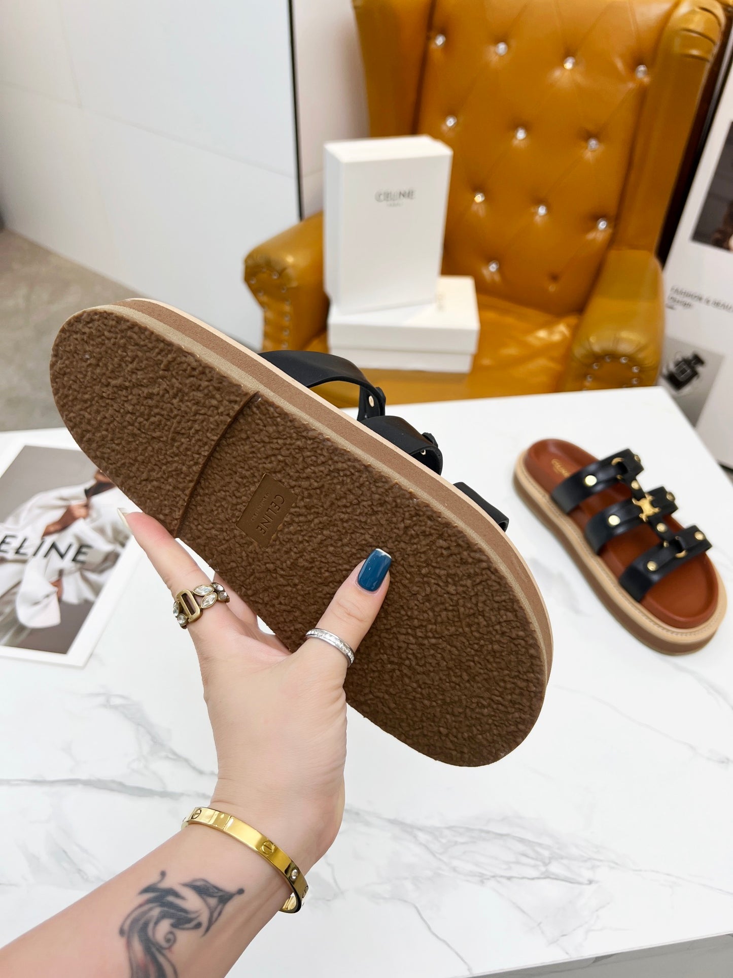 245RN1ZDE Stylish leather shoes 