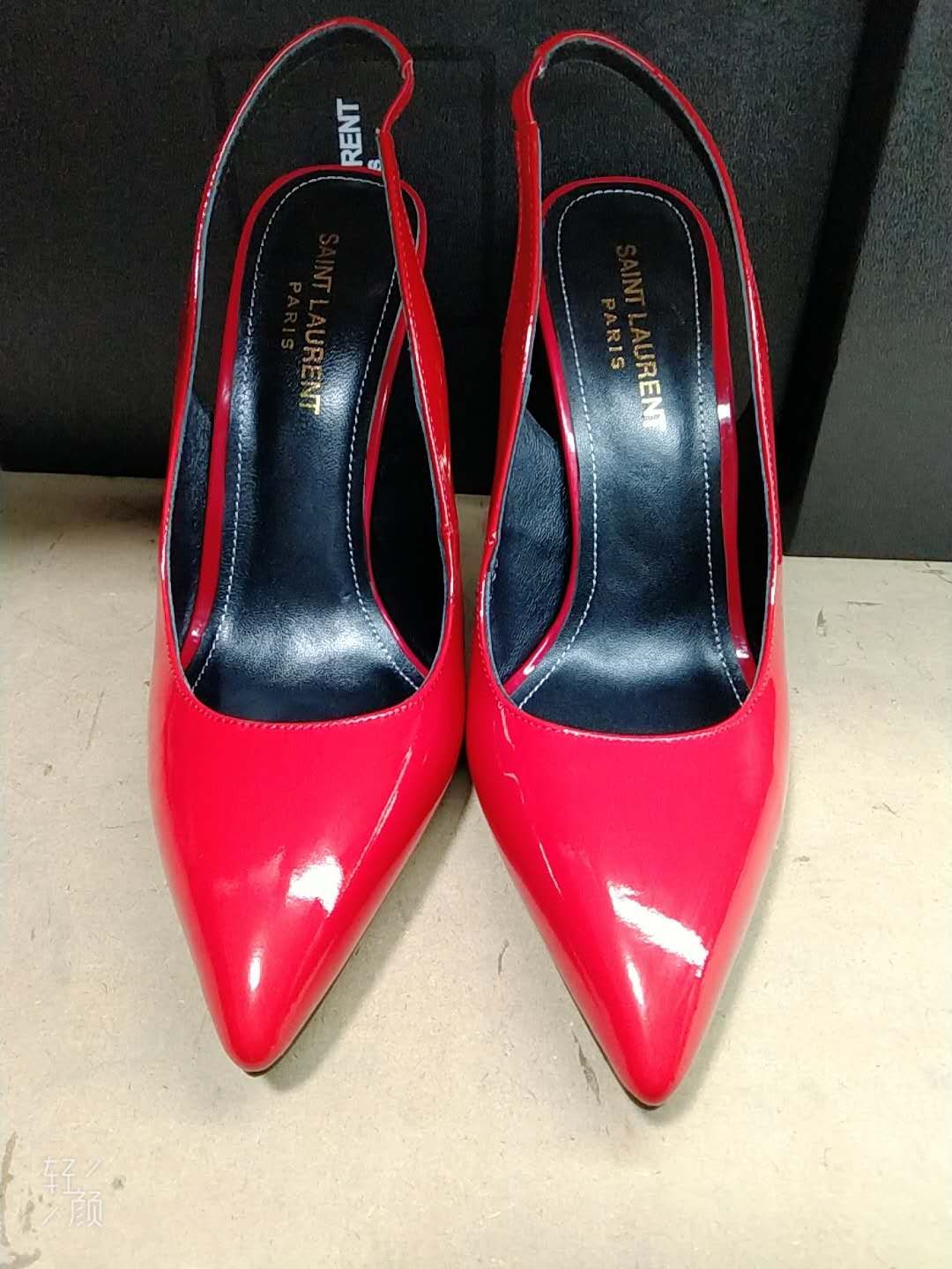 2XSL154ZDE Stylish leather high heels(10.5cm)