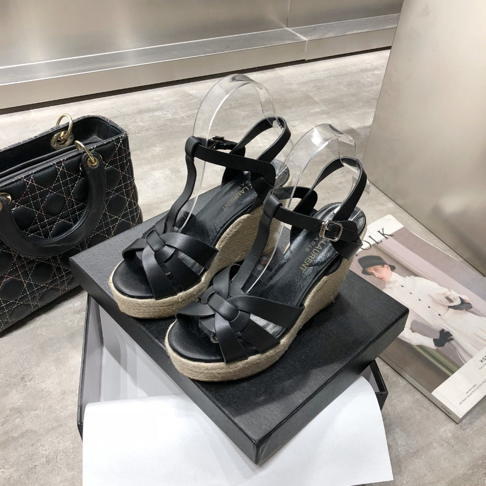 2SL27ZDE Stylish leather High heels
