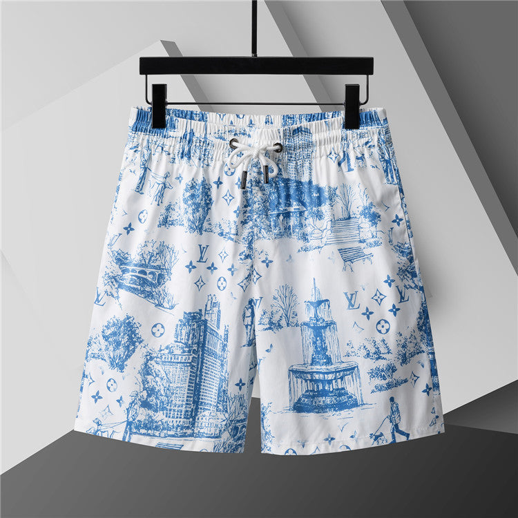 135WE107UDE Stylish shirt and shorts set