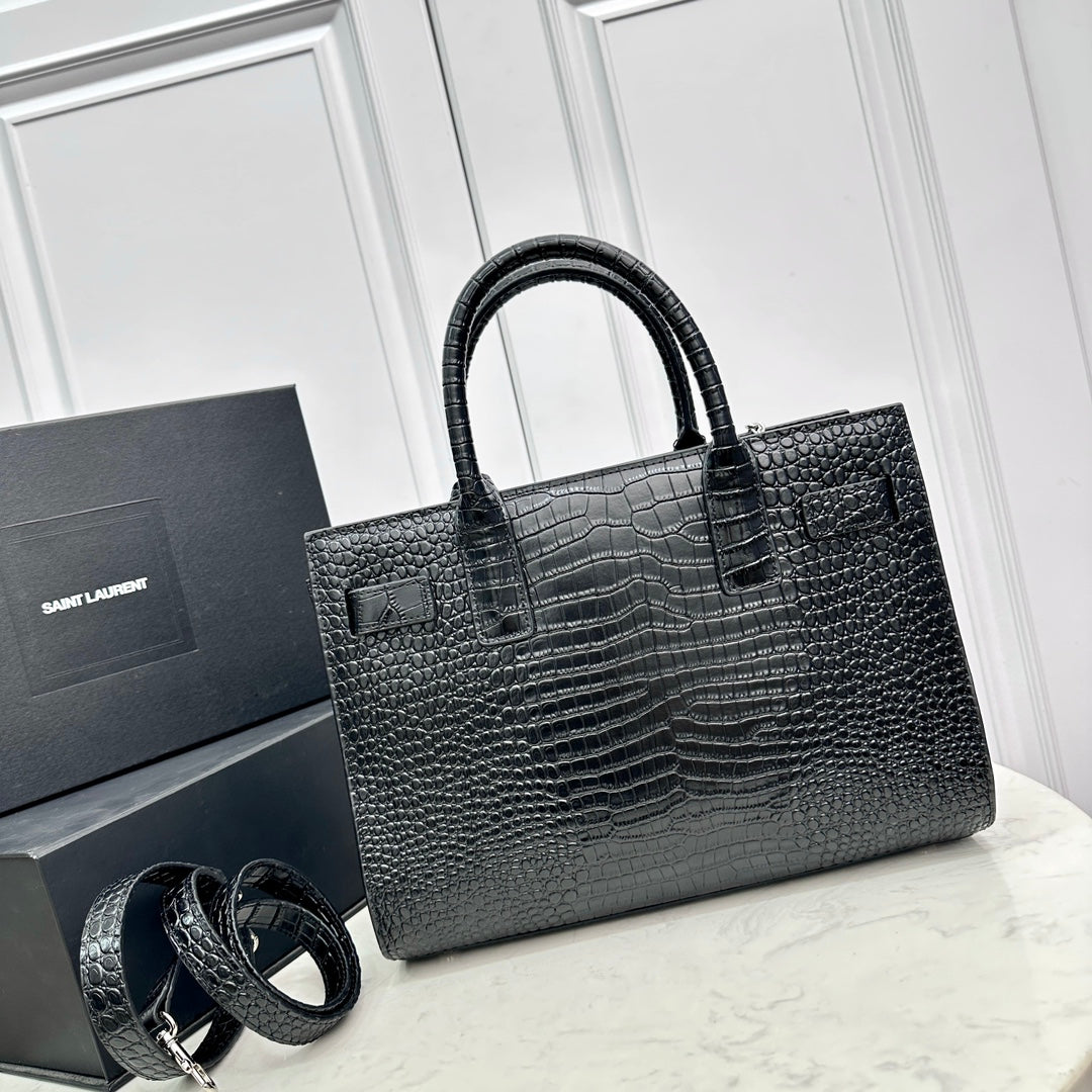 1XSL268BDE Stylish leather bag 