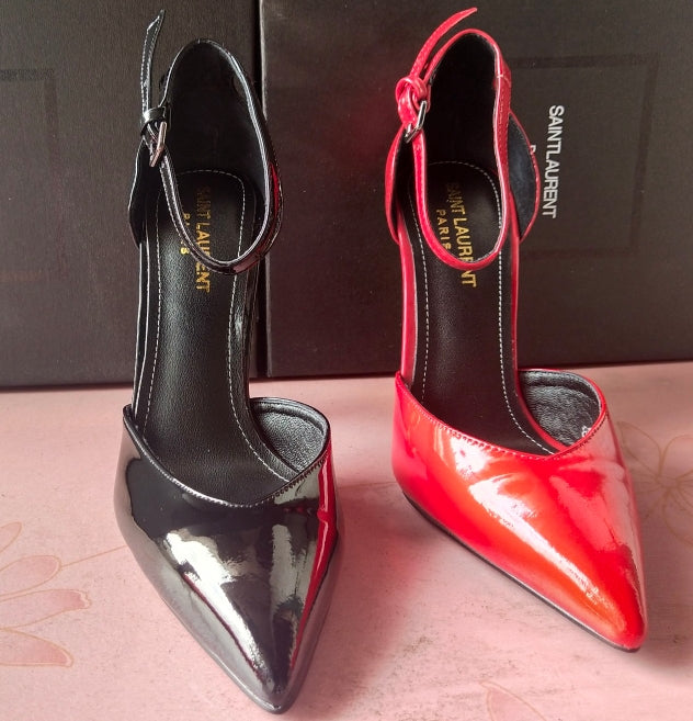 2XSL158ZDE Stylish leather high heels（patent leather）