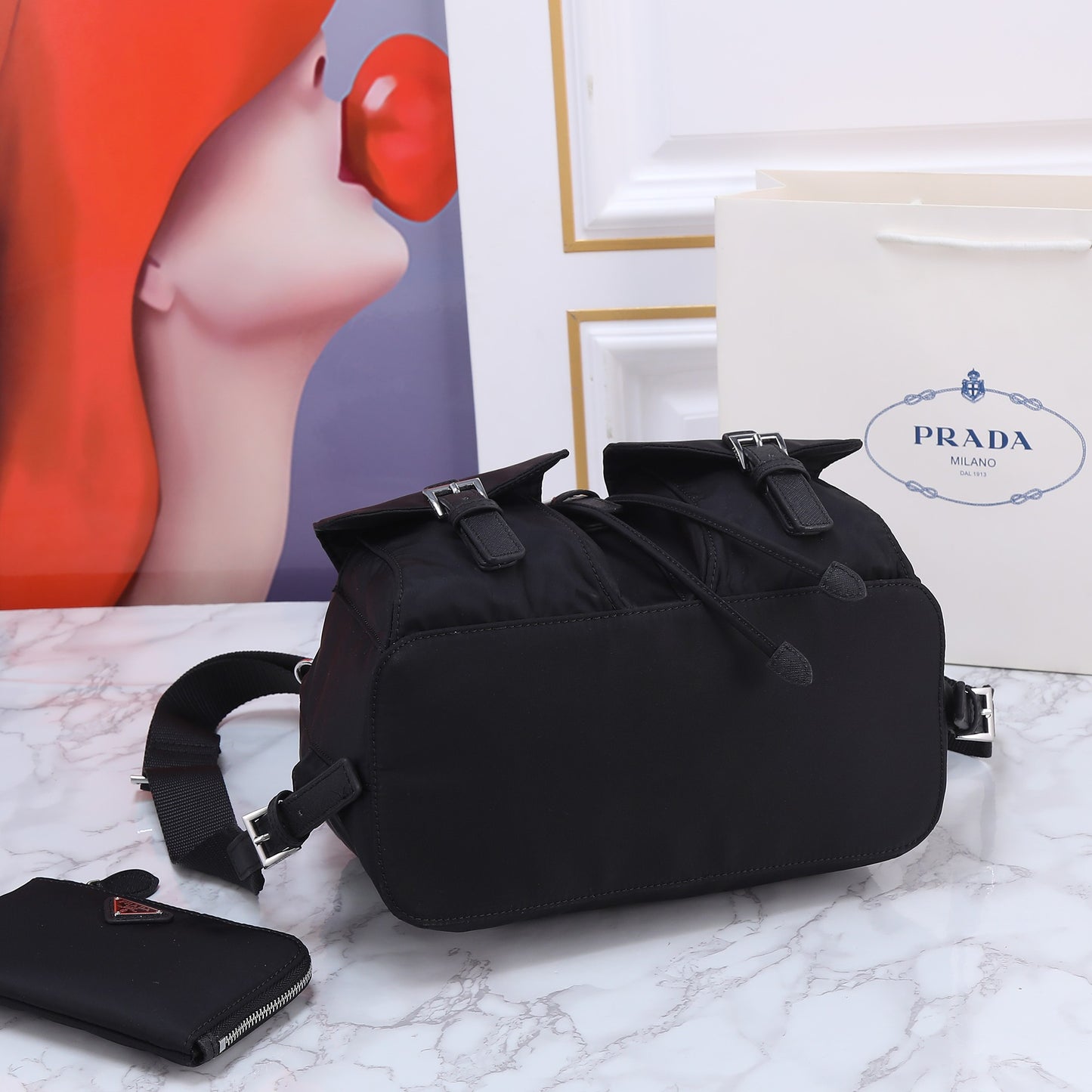 1XPD71BDE Stylish leather bag 