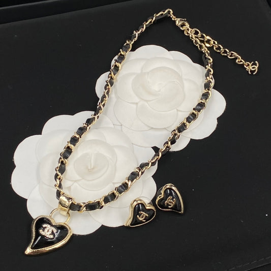 14C1XDE Stylish  earrings necklace