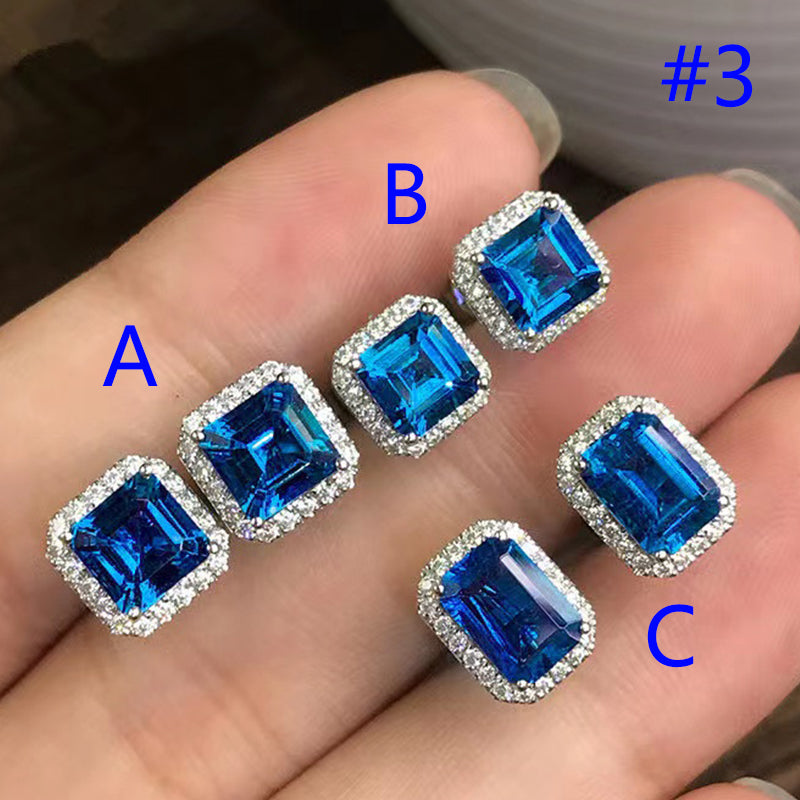 PYA48EDE Stylish  Diamond Earrings High Quality Wedding Earrings