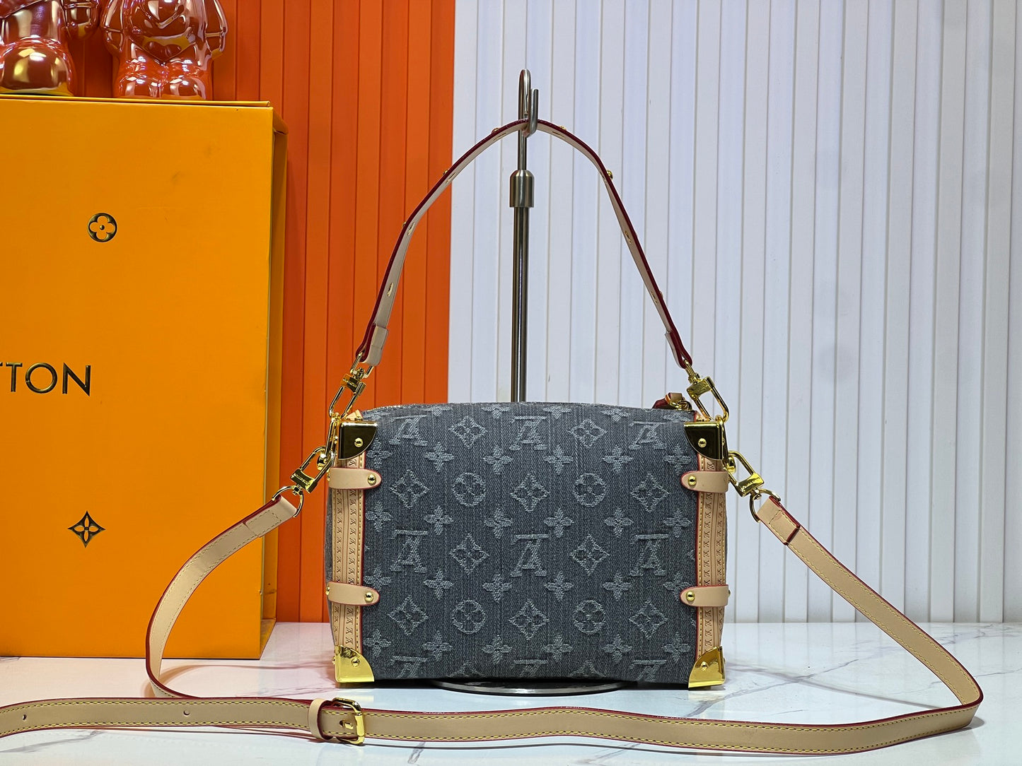 155NE20BDE Stylish canvas denim bag