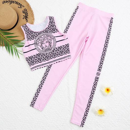 14V87YDE Stylish Long sleeve swimsuit